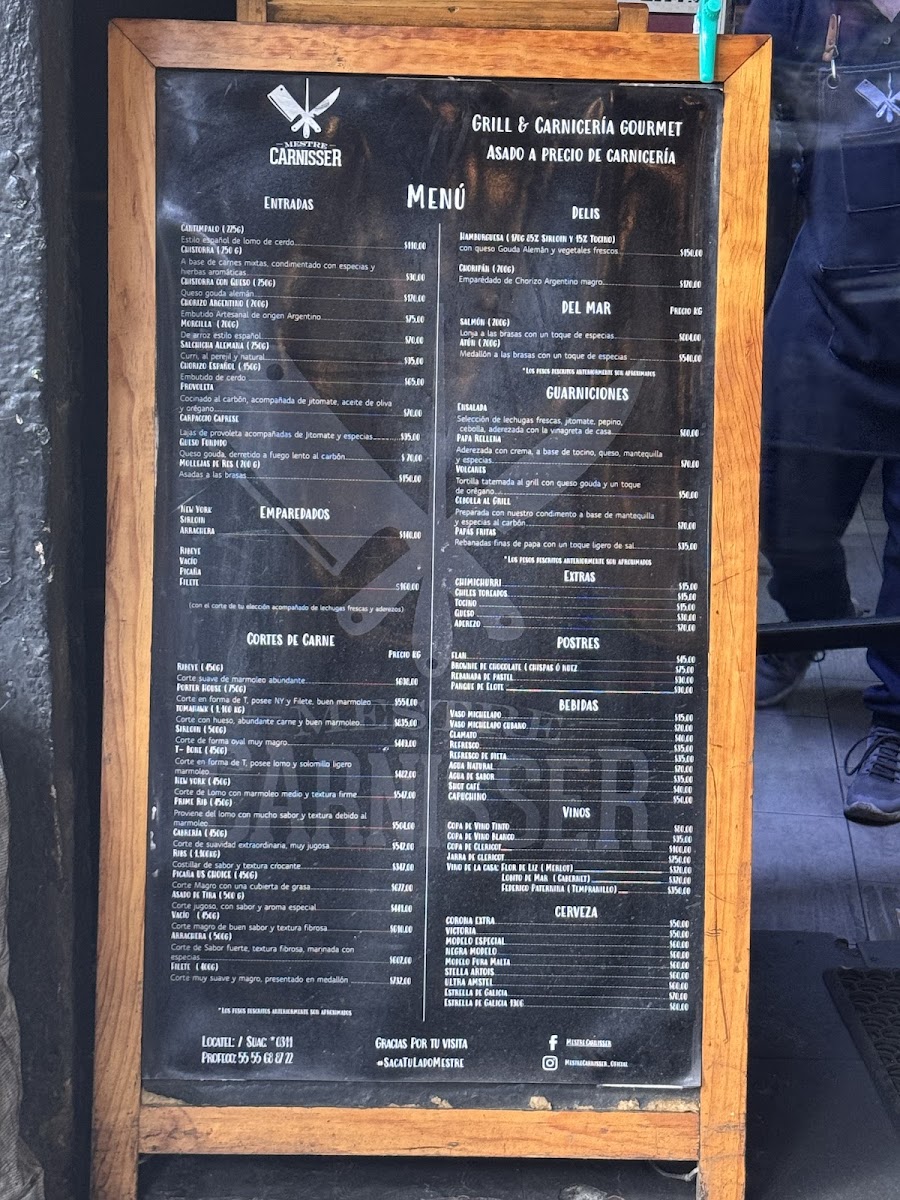 MESTRE CARNISSER Menu - Image 2